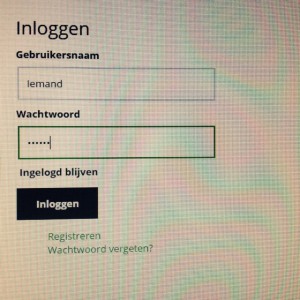 Inloggen